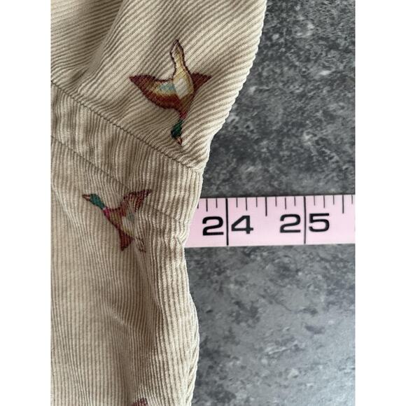 Ralph Lauren Shirt Mens L Corduroy Mallard Duck Print Preppy Outdoors Hunting - Picture 7 of 9